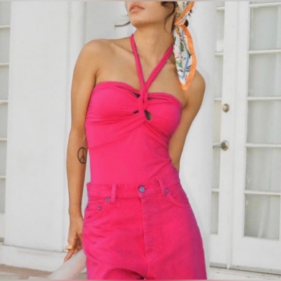 RUCHED SWIMSUIT
STRAWBERRY - Picture 4 of 10